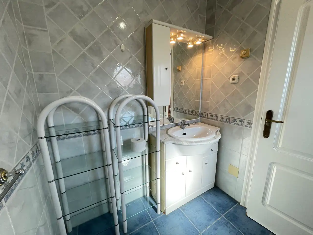 Baño de Casa o chalet en venta en La Manga del Mar Menor con Aire acondicionado, Calefacción y Jardín privado