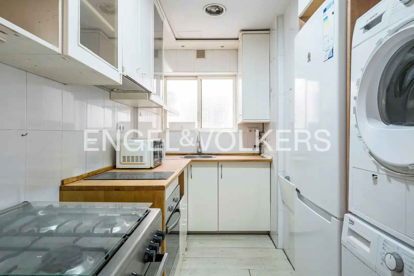 Cocina de Piso en venta en Barcelona con Aire acondicionado, Calefacción y Parquet