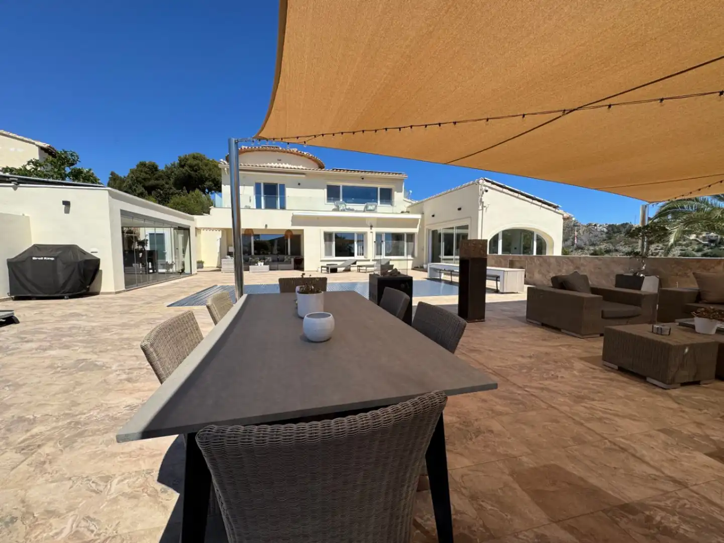 Terrace of Houses for sale in Moraira  with Air Conditioner, Heating and Private garden