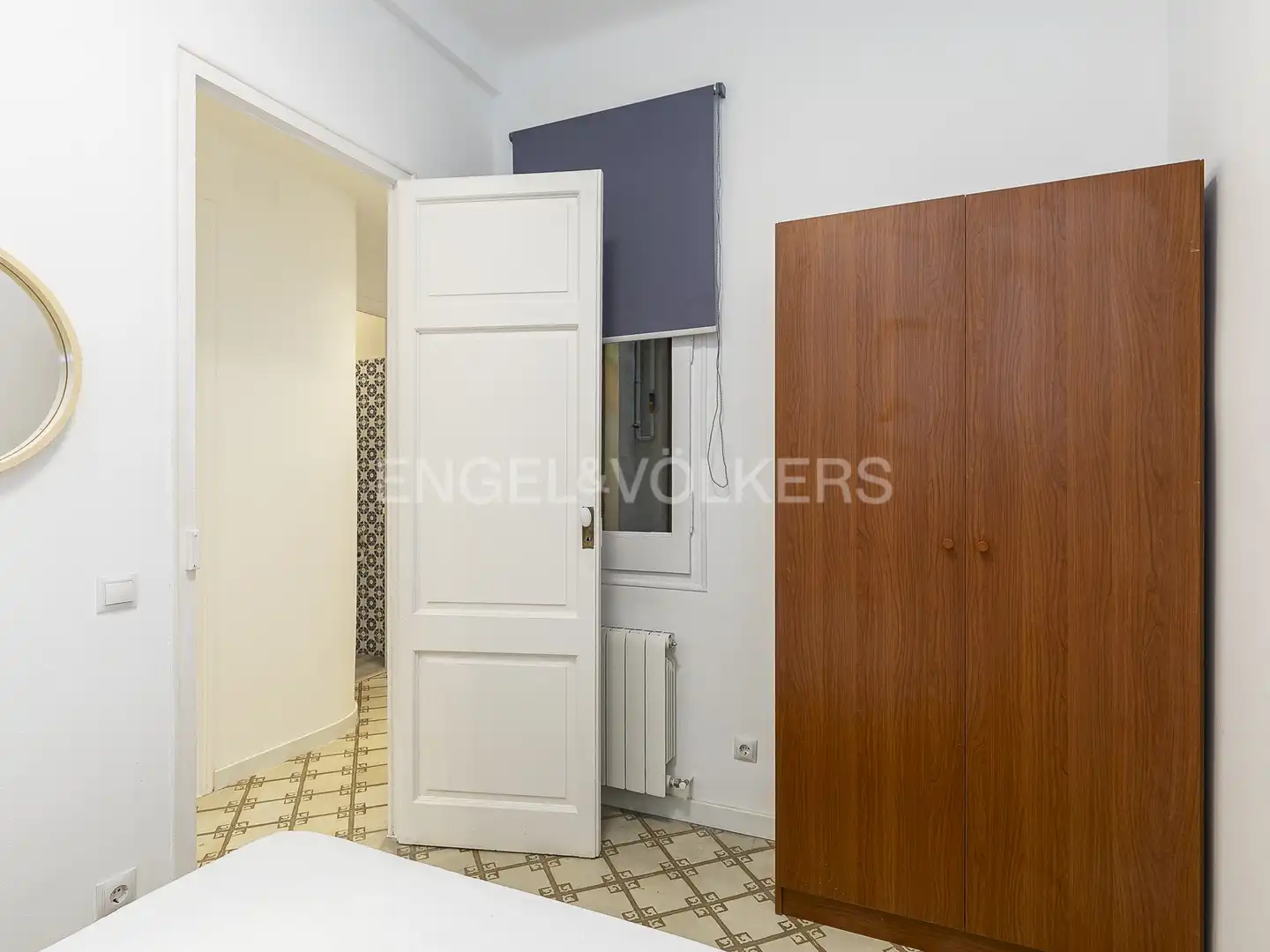 Bedroom of Flat for rent in Barcelona  with Air Conditioner, Heating and Parquet flooring