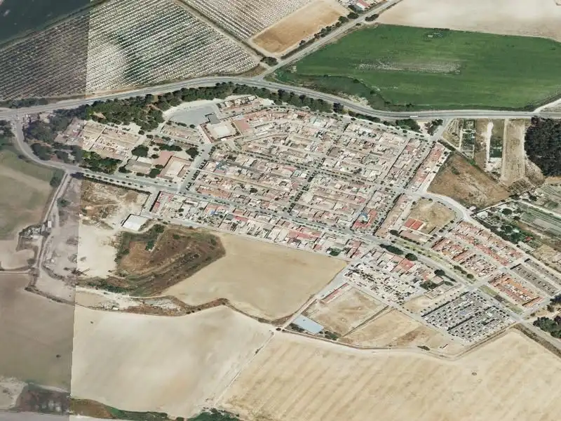 Vista exterior de Casa o xalet en venda en Jerez de la Frontera