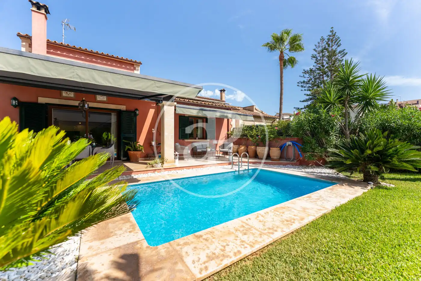 Exterior view of Detached homes for sale in Calvià  with Air Conditioner, Heating and Private garden