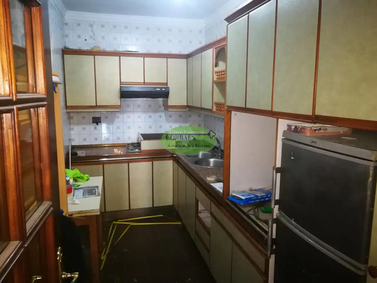 Cuina de Pis en venda en Ourense Capital  amb Calefacció, Parquet i Terrassa