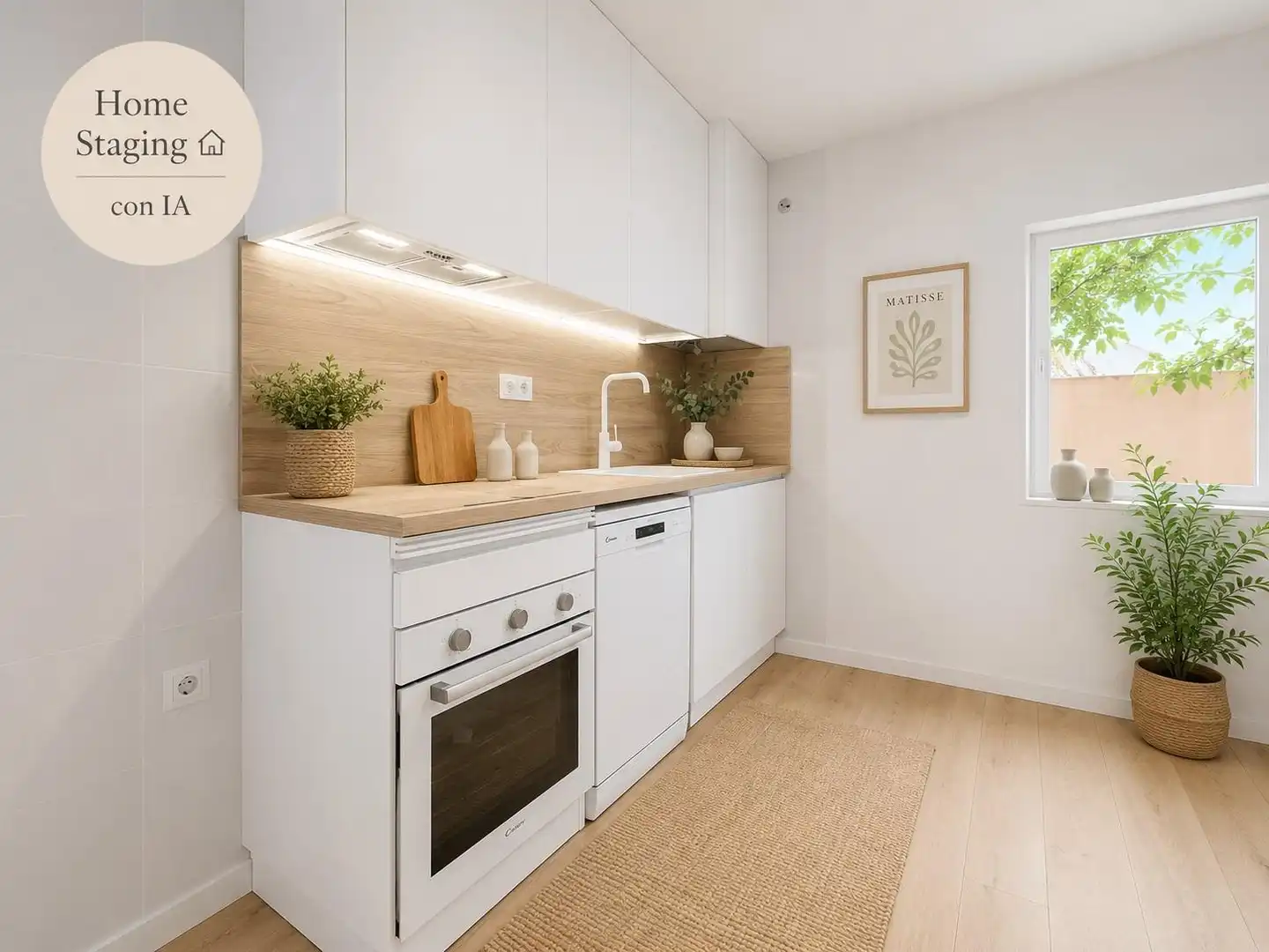 Cocina de Apartamento en venta en Barcelona con Alarma