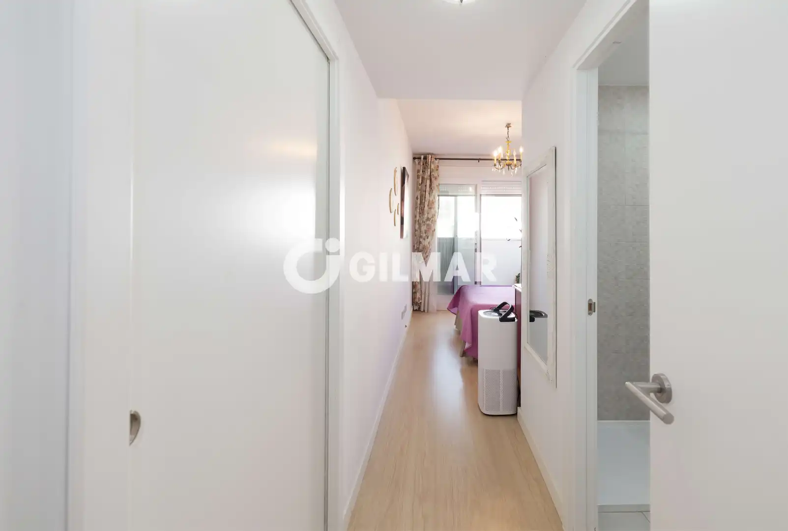 Bedroom of Flat for sale in Estepona Pueblo