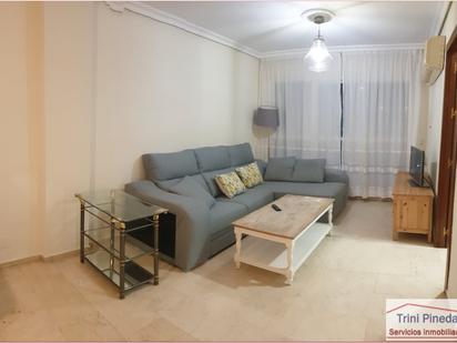 Living room of Flat to rent in  Sevilla Capital  with Air Conditioner, Terrace and Furnished