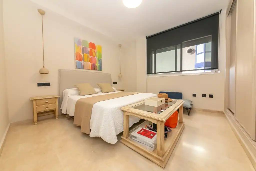 Bedroom of Apartments for rent in Fuengirola  with Air Conditioner, Terrace and Furnished