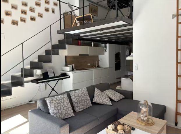 Living room of Duplex for sale in  Barcelona Capital  with Air Conditioner, Heating and Terrace