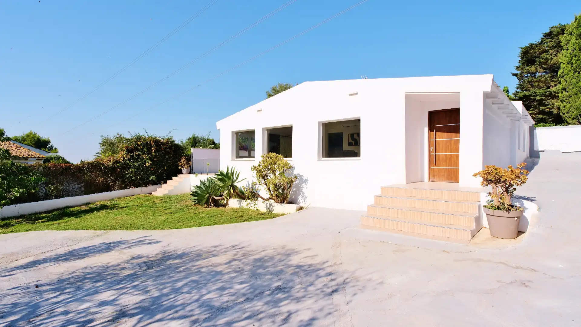 Exterior view of Houses for rent in Sagunto / Sagunt  with Air Conditioner, Heating and Private garden