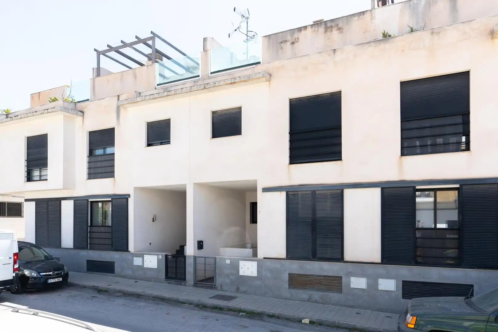 Vista exterior de Casa adosada en venta en Motril con Aire acondicionado, Terraza y Trastero