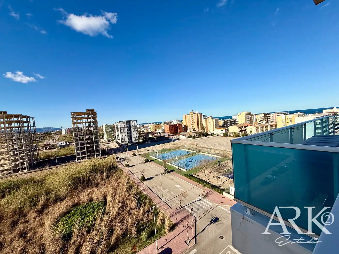 Vista exterior de Apartamento en venta en Piles con Aire acondicionado, Calefacción y Terraza
