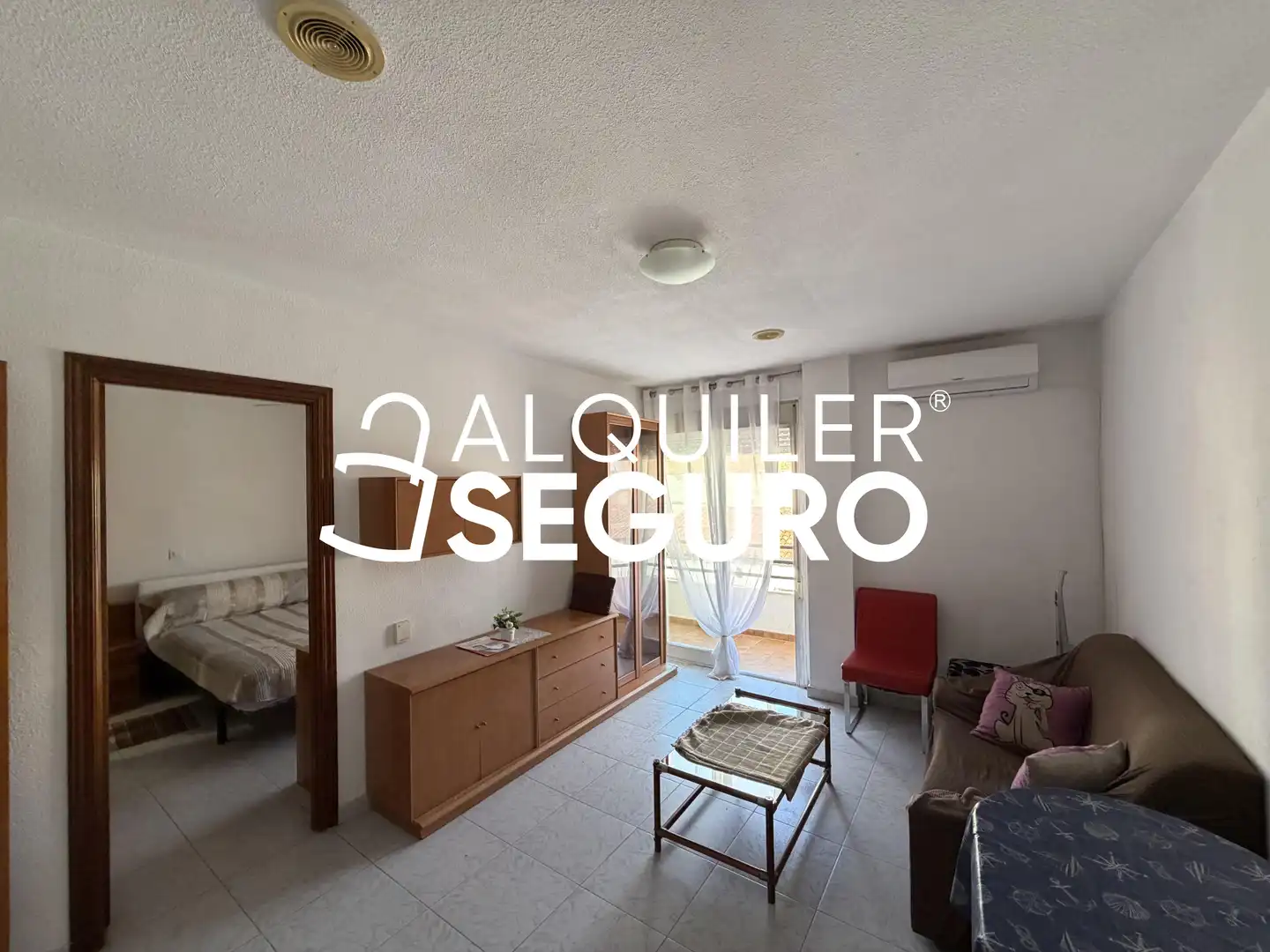 Sala de estar de Piso de alquiler en Yuncos con Aire acondicionado, Calefacción y Terraza