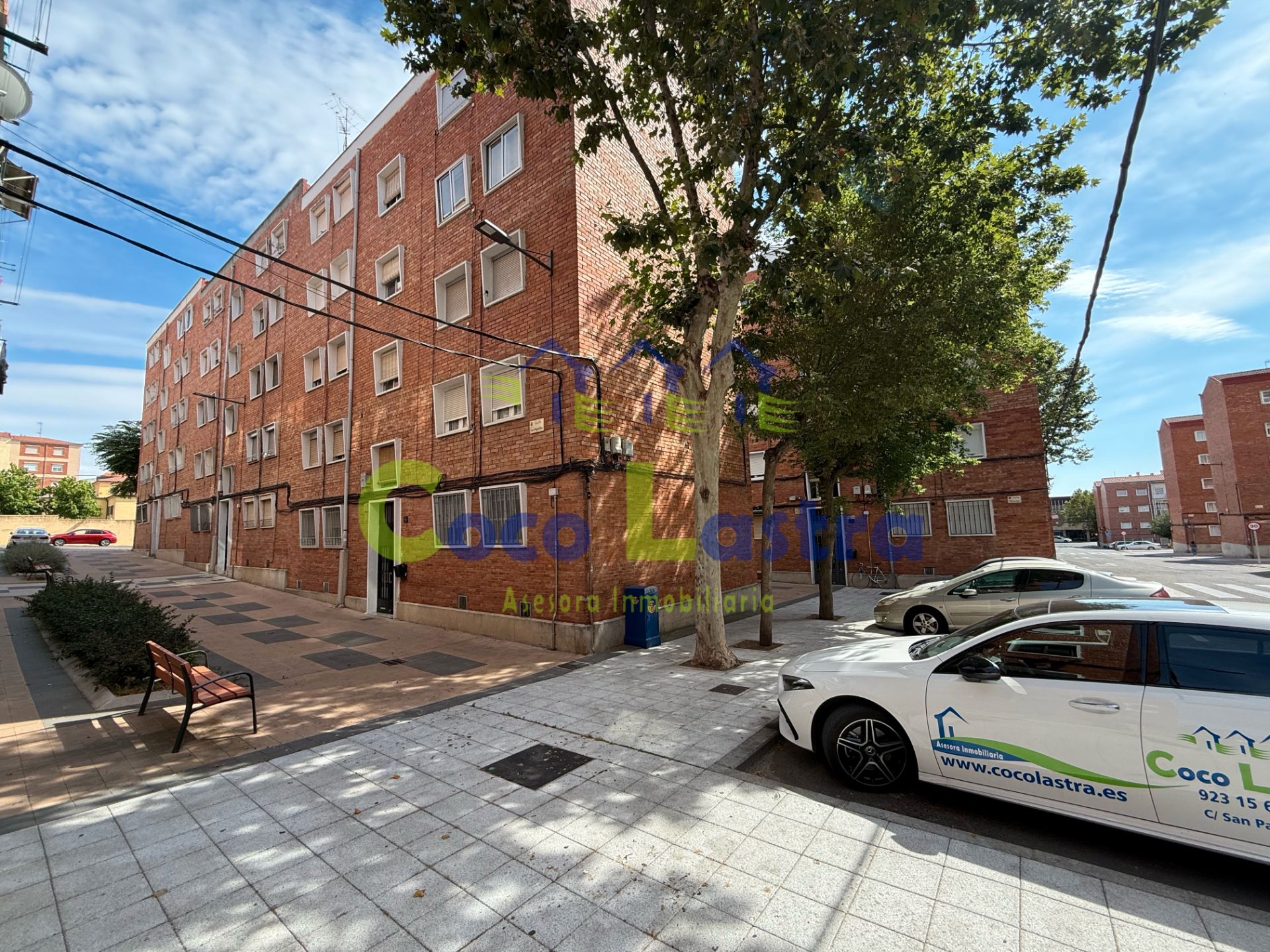 Exterior view of Flat for sale in Salamanca Capital  with Heating and Parquet flooring