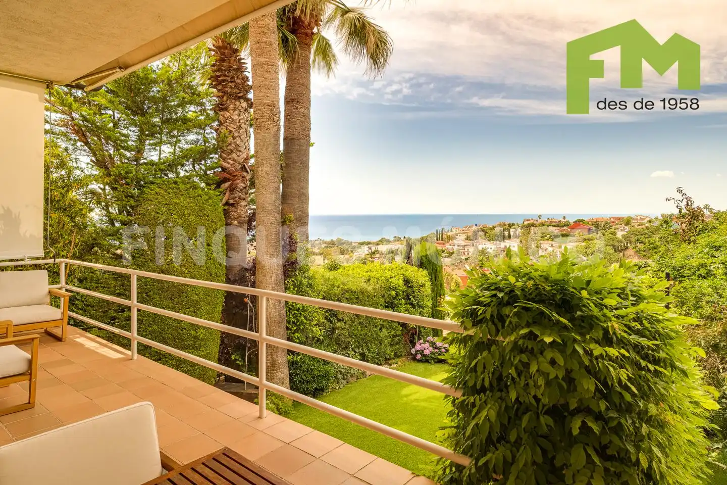 Terraza de Casa o chalet en venta en Teià con Calefacción, Jardín privado y Terraza