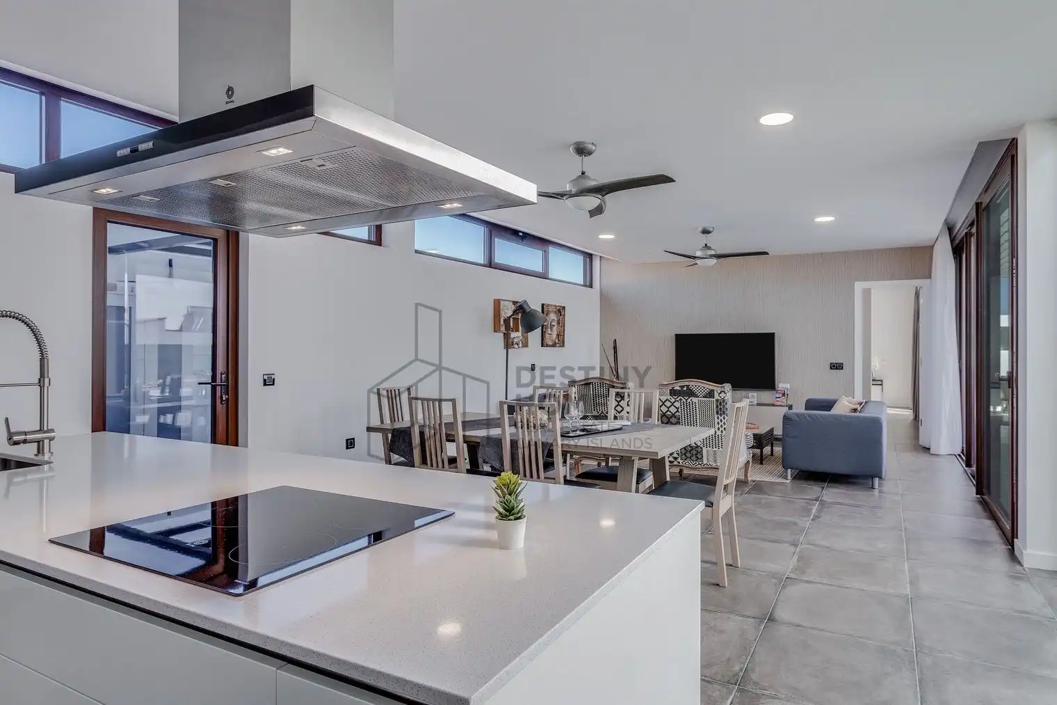 Cocina de Casa o chalet en venta en Antigua con Jardín privado, Terraza y Piscina
