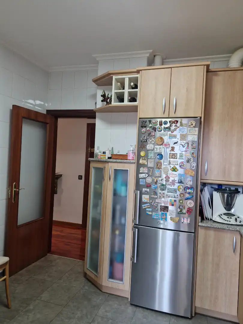 Cocina de Piso de alquiler en Derio con Calefacción, Parquet y Amueblado