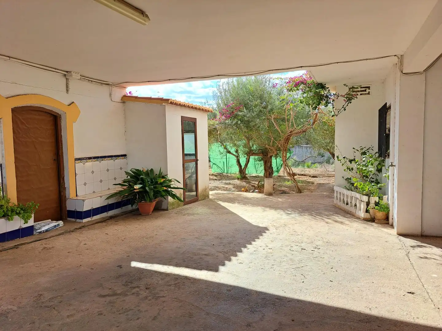 Jardín de Finca rústica en venta en La Pobla Llarga con Jardín privado, Terraza y Trastero