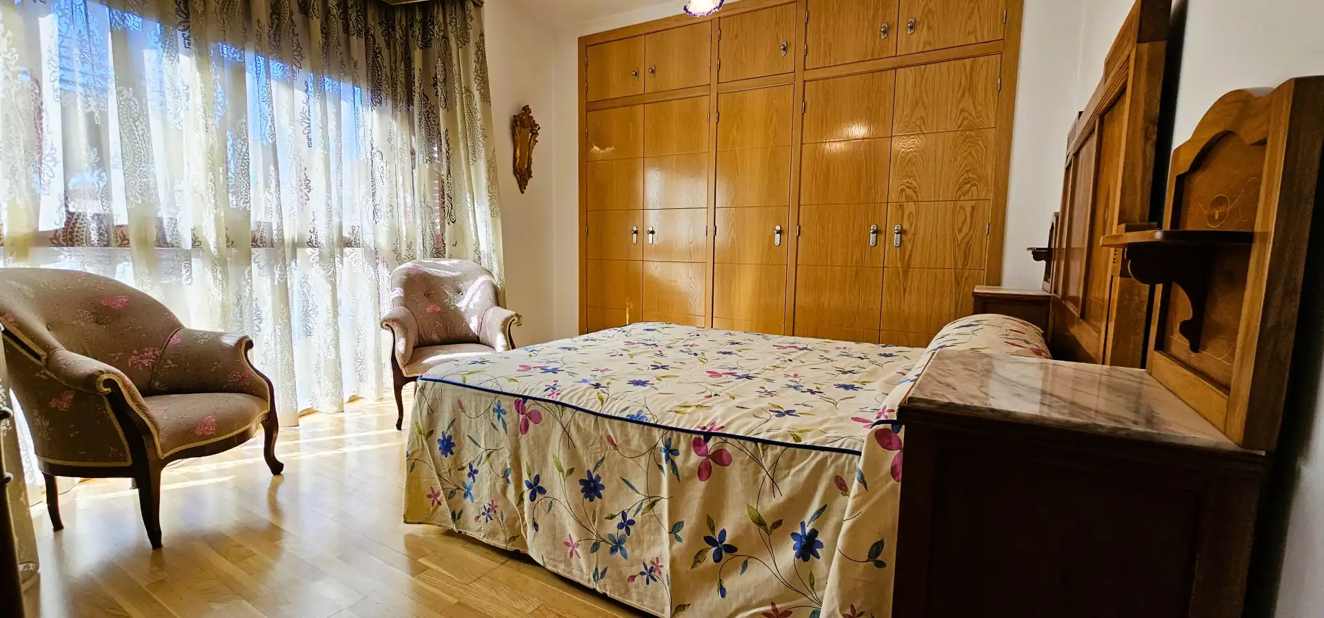 Bedroom of Flat for sale in Totana  with Air Conditioner, Parquet flooring and Storage room