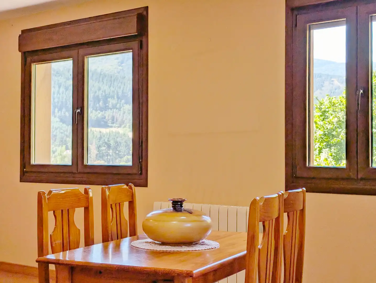 Dining room of Houses for sale in Zorraquín  with Heating, Parquet flooring and Terrace