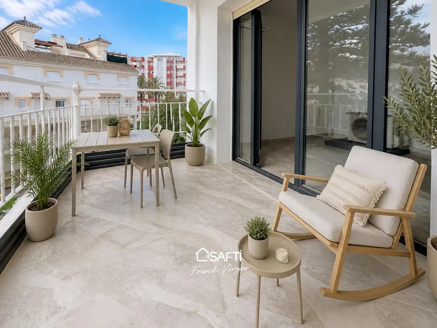 Terrasse von Wohnung zum Verkauf in Jávea / Xàbia mit Klimaanlage, Heizung und Terrasse