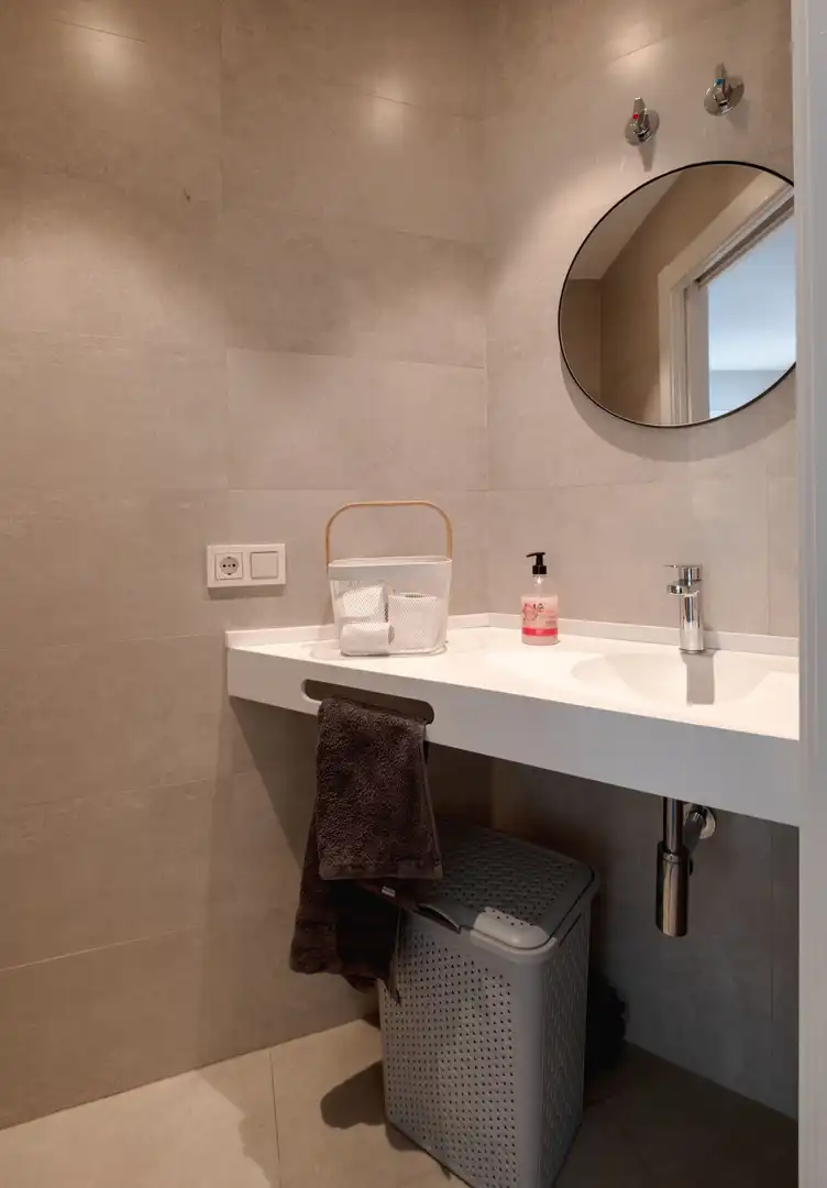Baño de Casa o chalet en venta en Castrillón con Aire acondicionado, Calefacción y Jardín privado
