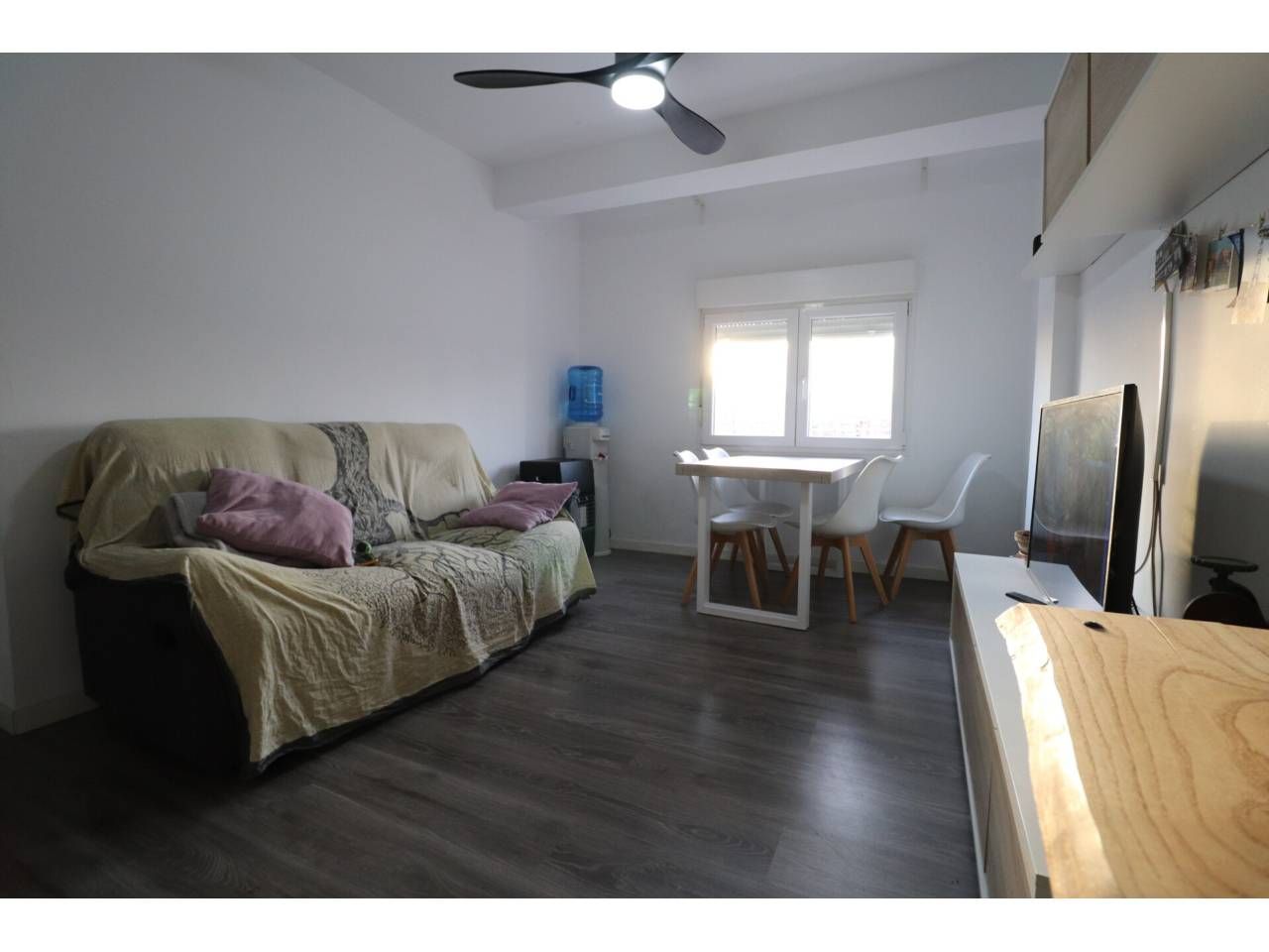 Sala de estar de Piso en venta en Terrassa con Parquet