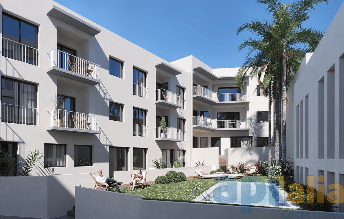 Exterior view of Flat for sale in Sant Feliu de Guíxols  with Air Conditioner, Heating and Terrace