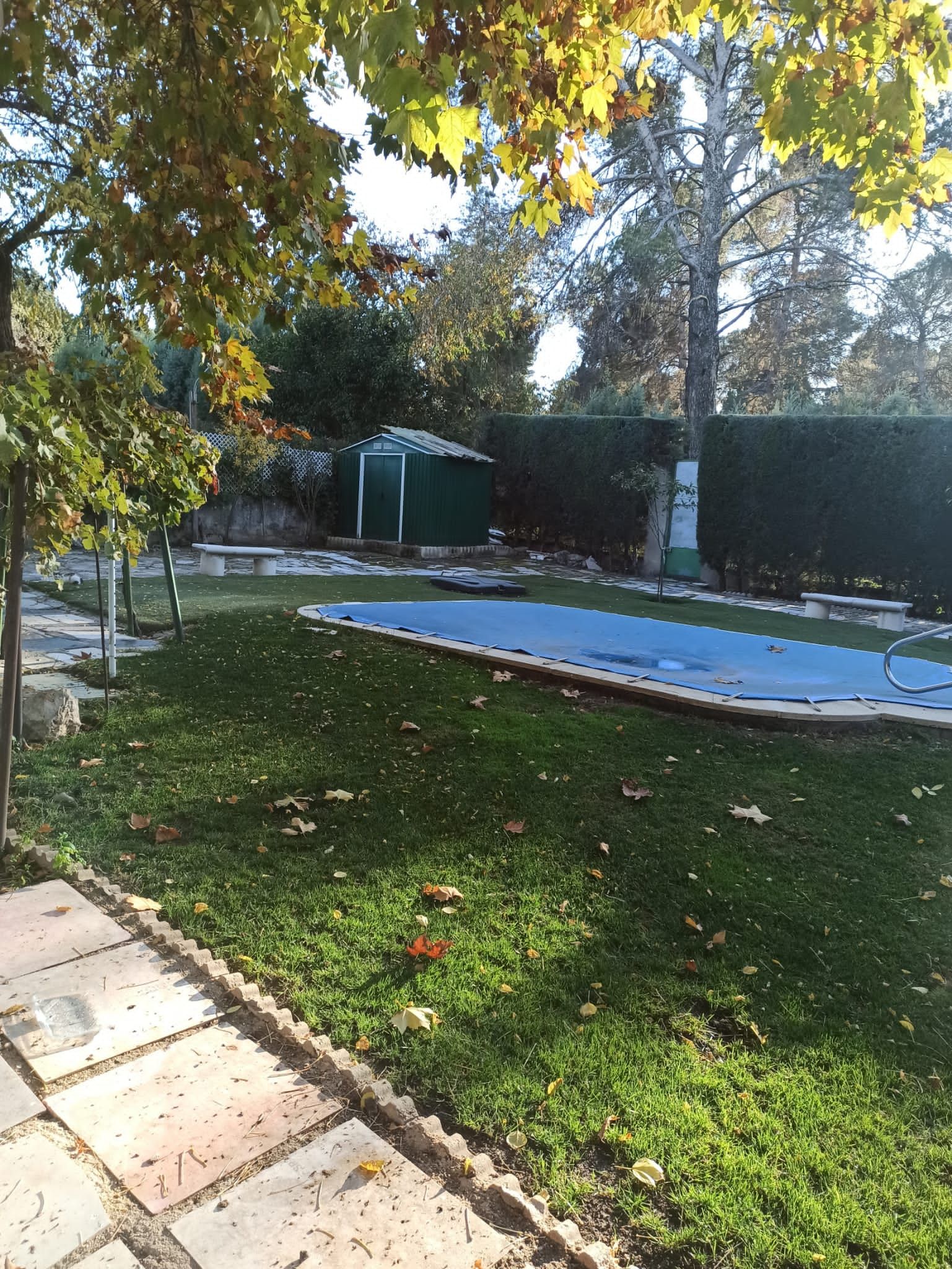 Piscina de Casa o chalet en venta en Villaluenga de la Sagra con Aire acondicionado, Calefacción y Jardín privado