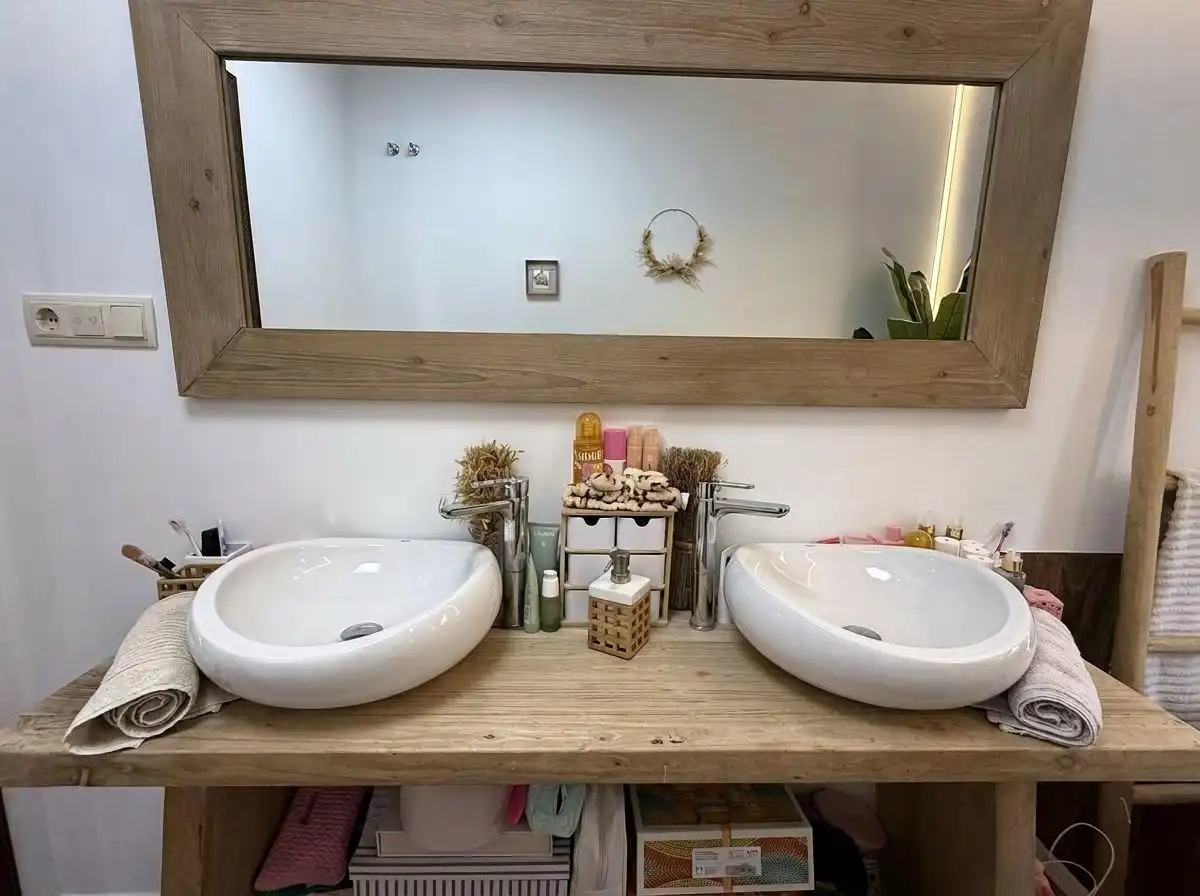 Baño de Casa o chalet en venta en San Vicente del Raspeig / Sant Vicent del Raspeig con Aire acondicionado, Jardín privado y Terraza