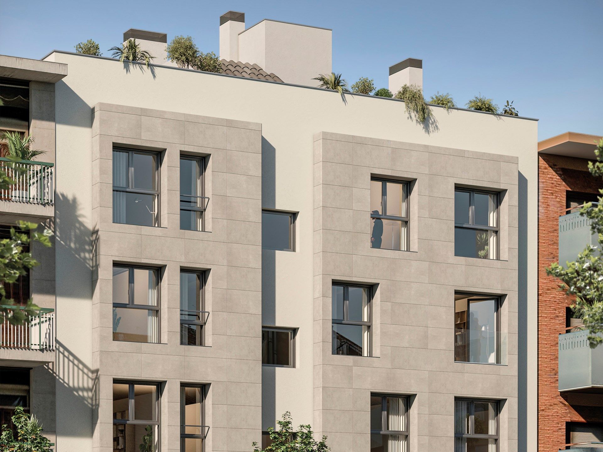 Exterior view of Flat for sale in Sant Feliu de Llobregat  with Air Conditioner, Heating and Terrace