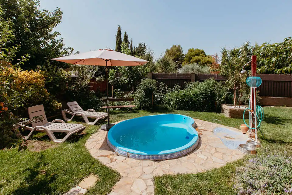 Piscina de Casa o chalet en venta en Lupiñén-Ortilla con Aire acondicionado, Calefacción y Jardín privado
