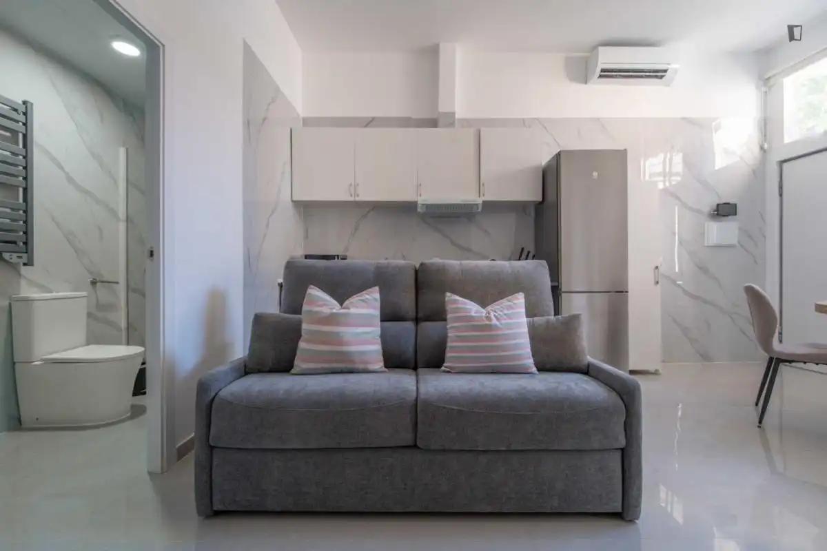 Sala d'estar de Apartament de lloguer en Puente de Vallecas