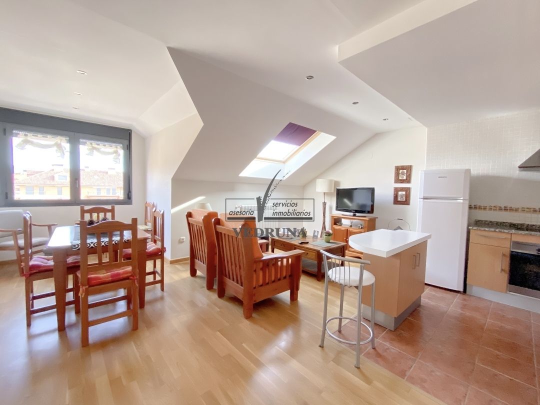 Living room of Flat for sale in Jaca  with Heating, Private garden and Storage room