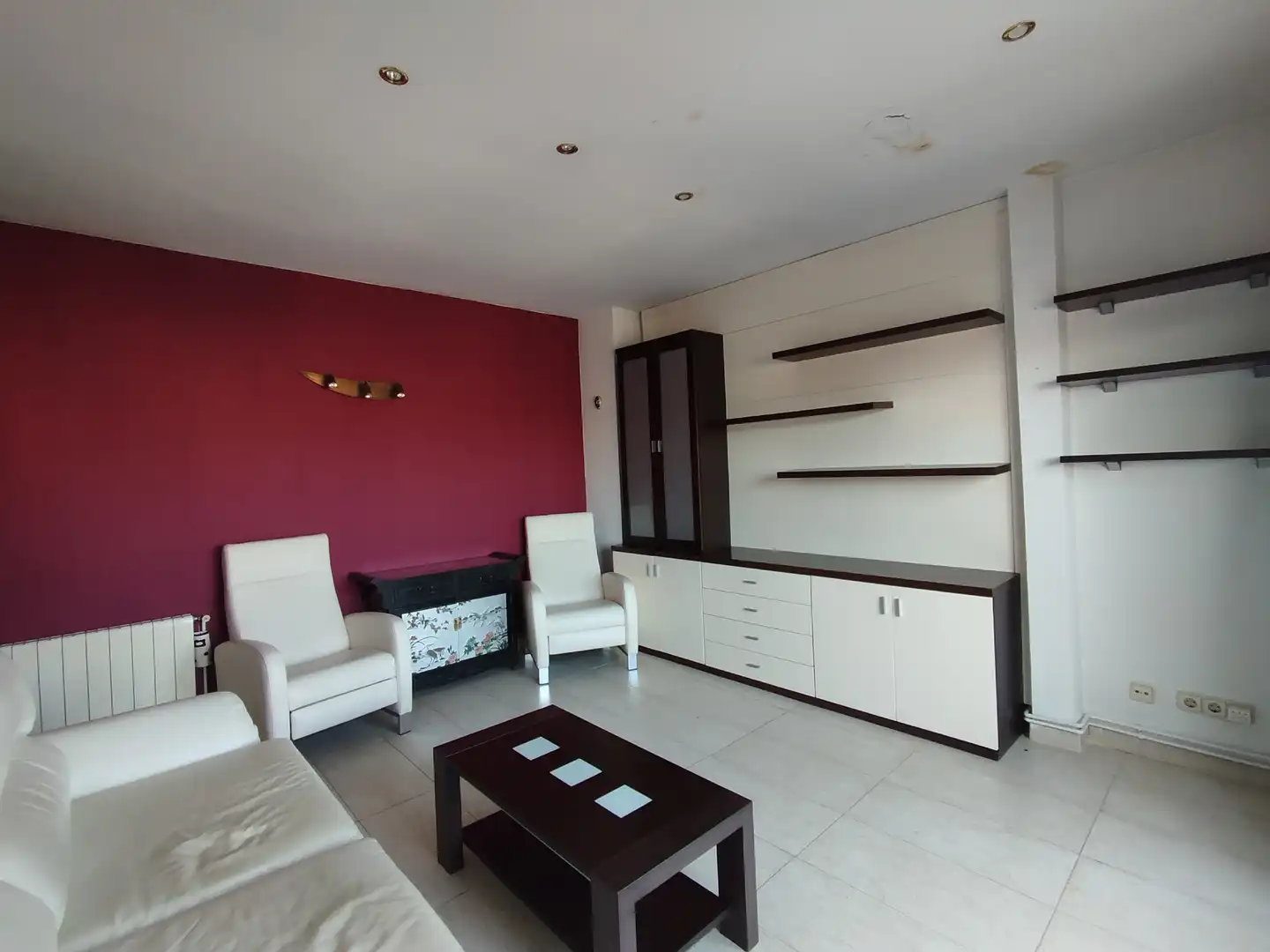 Wohnzimmer von Wohnung zum Verkauf in  Barcelona Capital mit Klimaanlage, Heizung und Terrasse