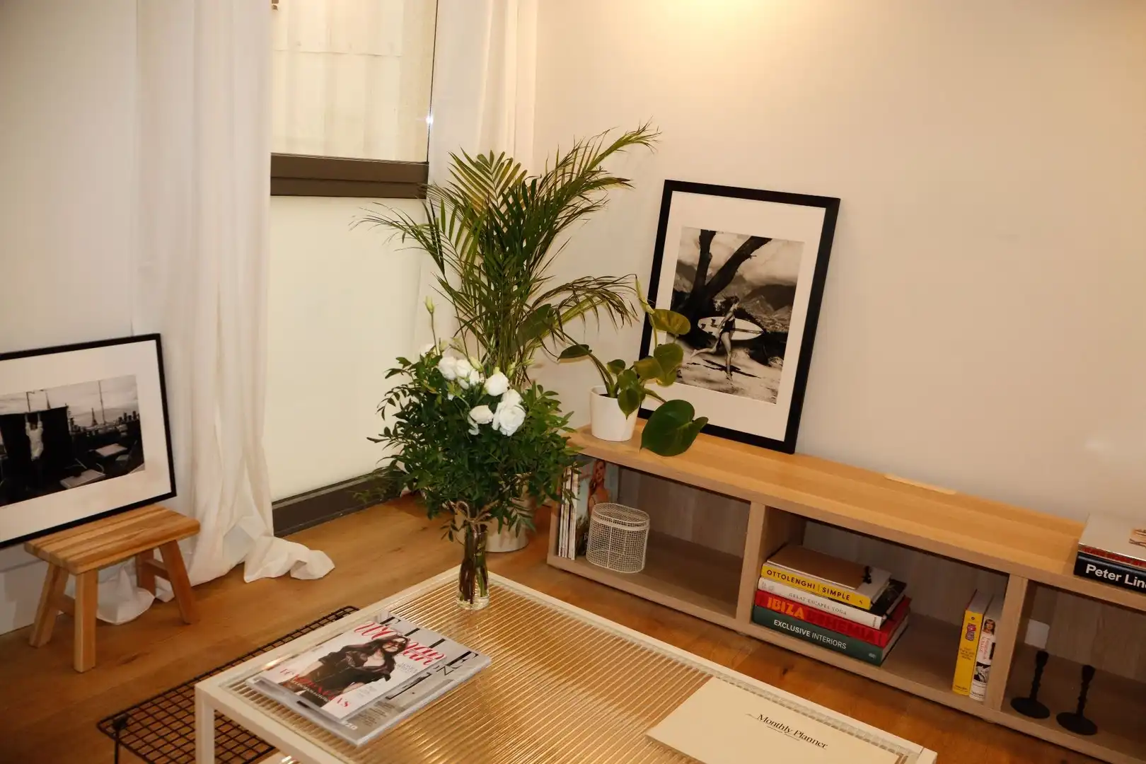 Sala d'estar de Apartament en venda en Madrid amb Aire condicionat, Calefacció i Moblat