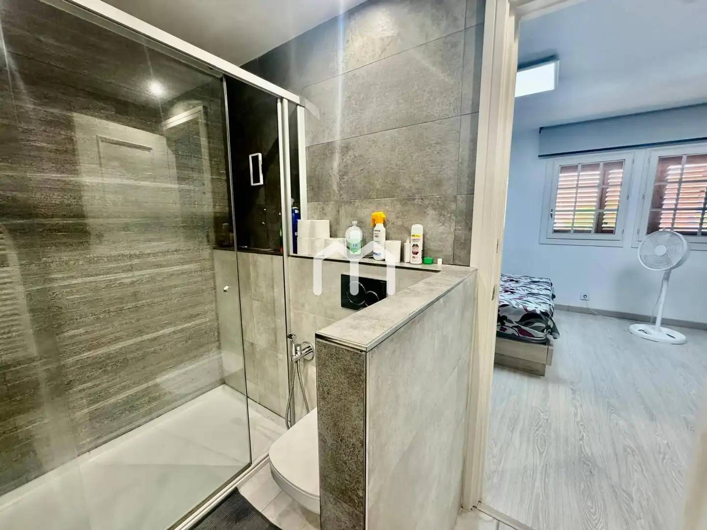 Baño de Casa o chalet en venta en Badalona con Aire acondicionado, Calefacción y Jardín privado