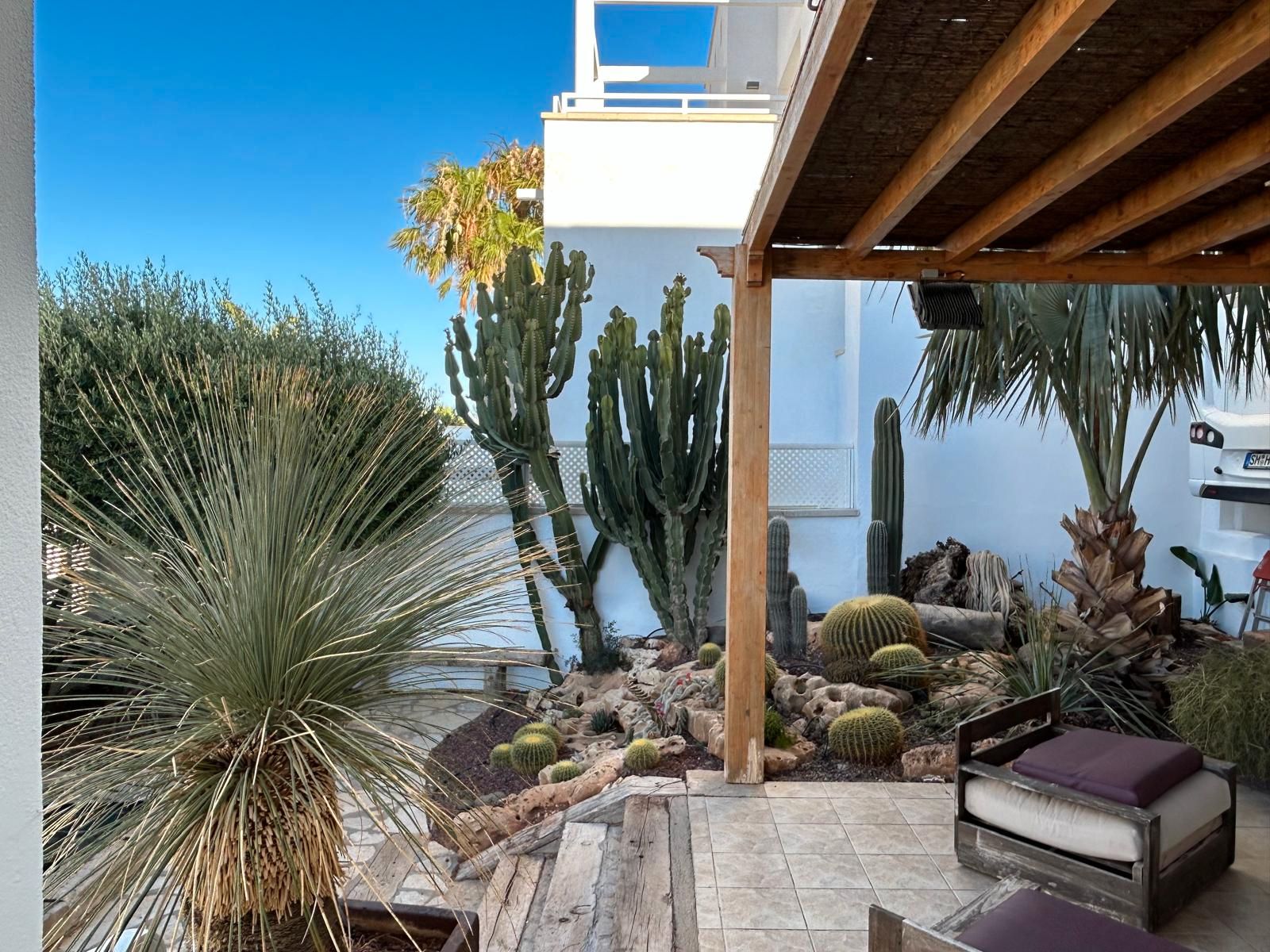 Terrace of Single-family semi-detached for sale in Níjar  with Air Conditioner, Heating and Private garden