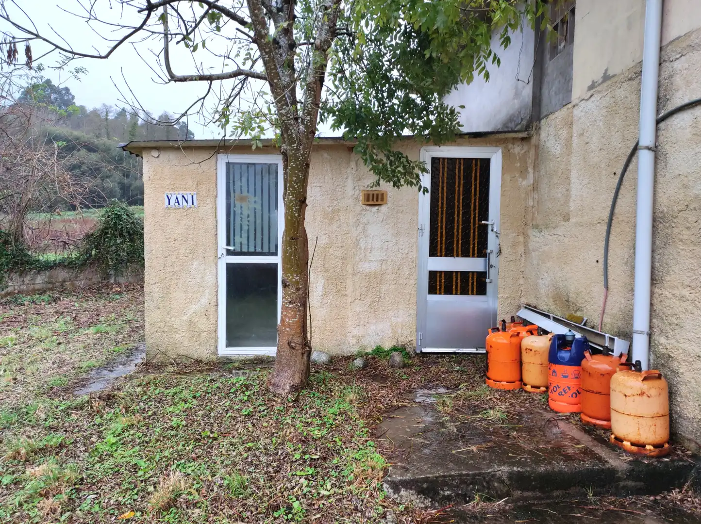 Vista exterior de Casa o xalet en venda en Carral amb Jardí privat