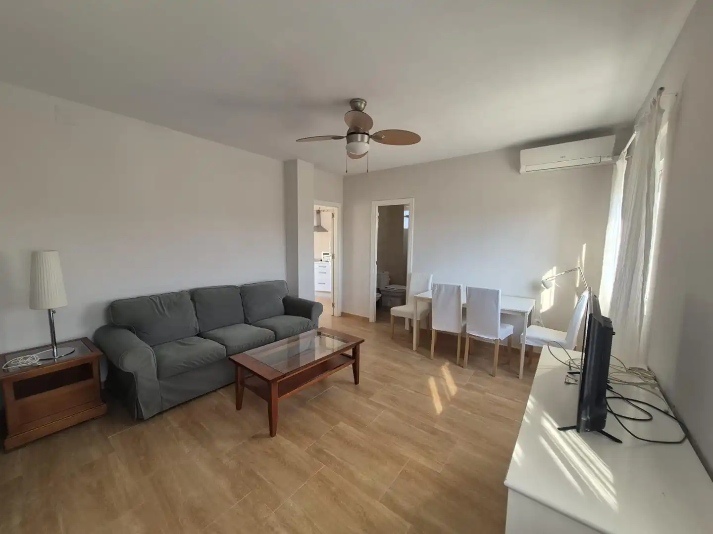 Living room of Attic for rent in Huelva