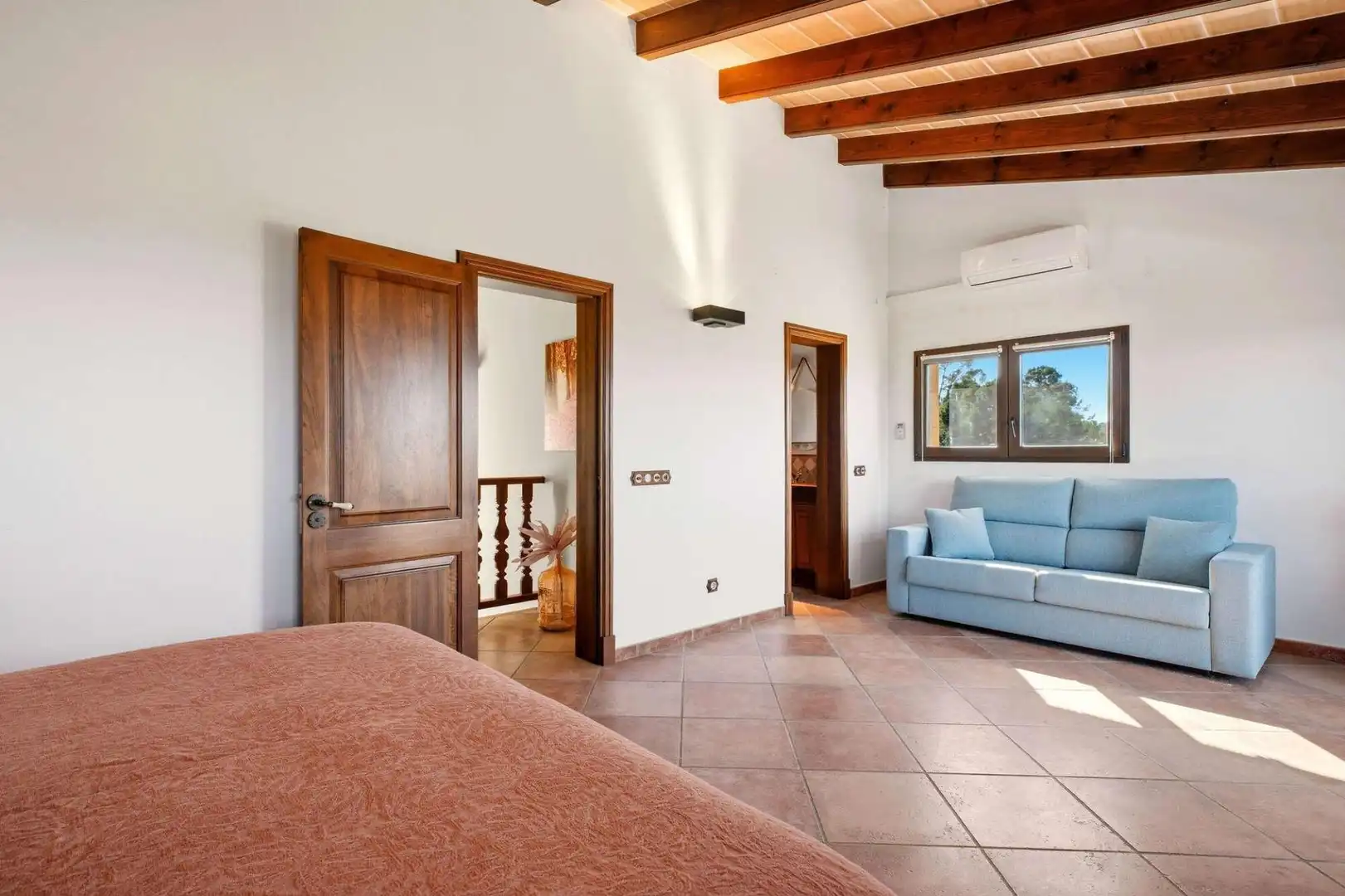 Sala d'estar de Casa o xalet en venda en Llubí amb Aire condicionat, Calefacció i Jardí privat