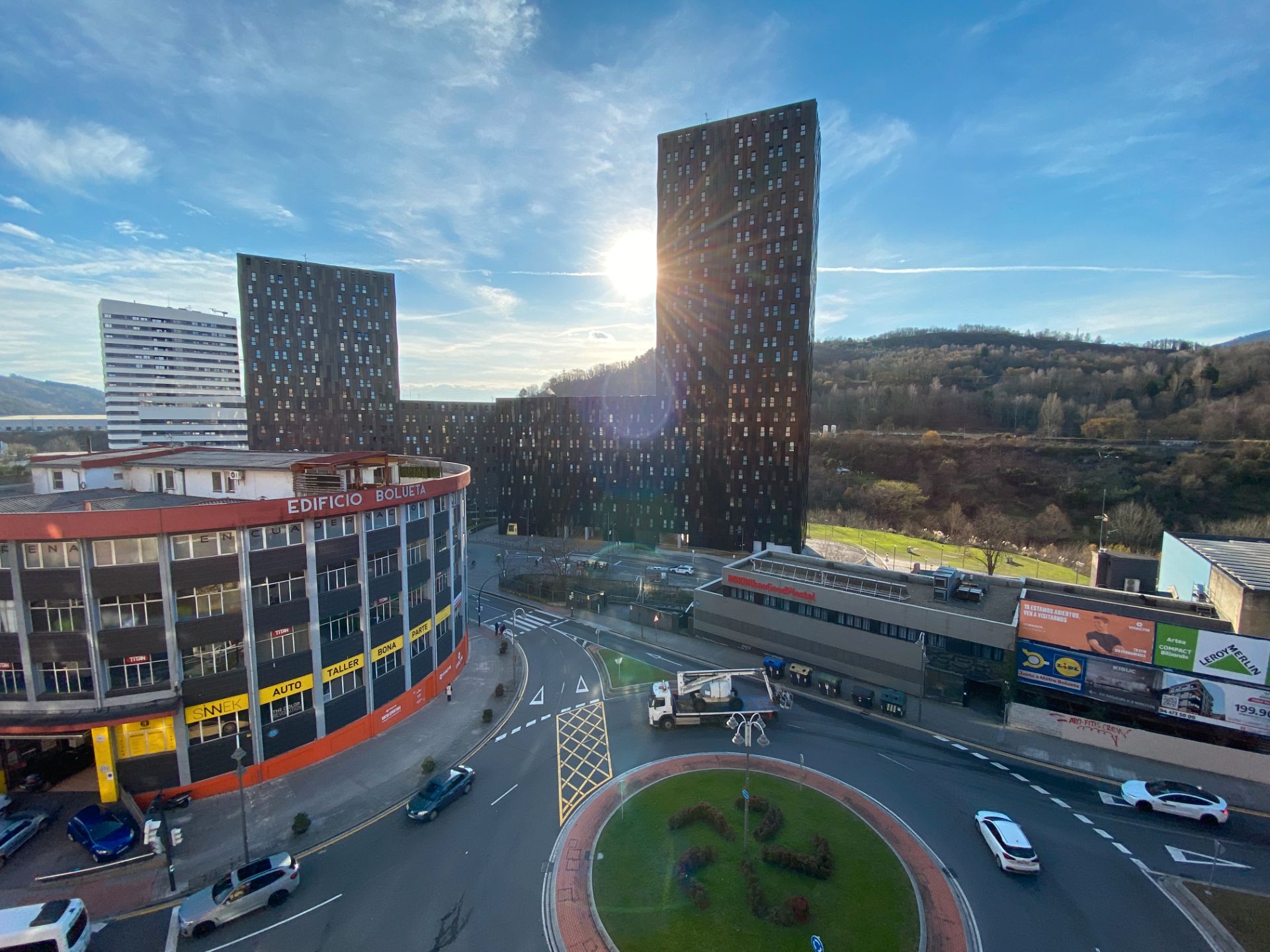 Exterior view of Flat for sale in Bilbao   with Heating, Terrace and Furnished