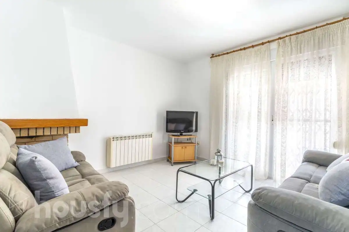 Living room of Detached homes for rent in Benicasim / Benicàssim  with Air Conditioner, Heating and Terrace