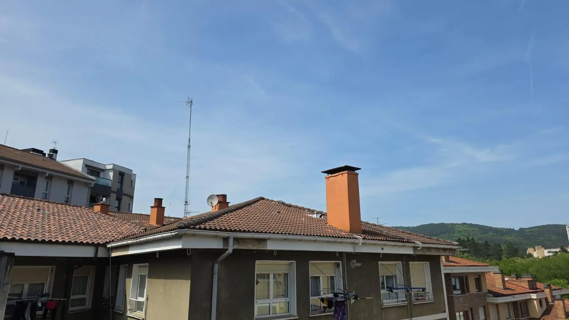 Exterior view of Flat for sale in Usansolo  with Heating, Storage room and Furnished