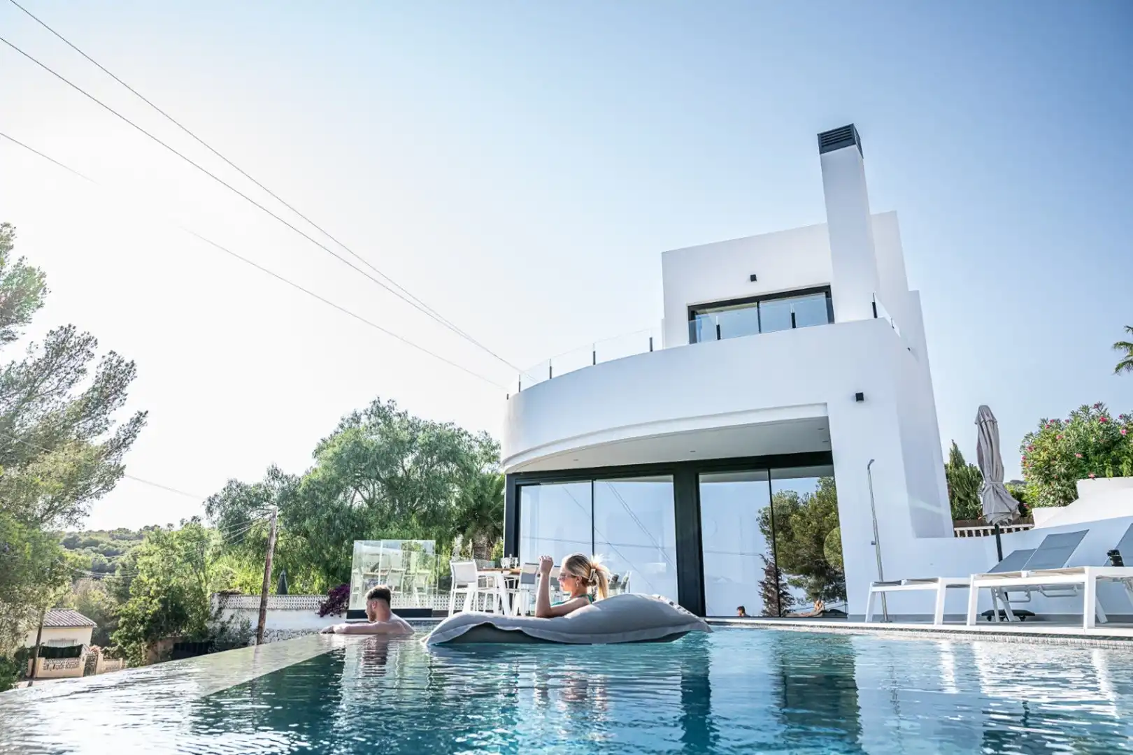 Piscina de Casa o chalet en venta en Benissa con Aire acondicionado, Amueblado y Alarma