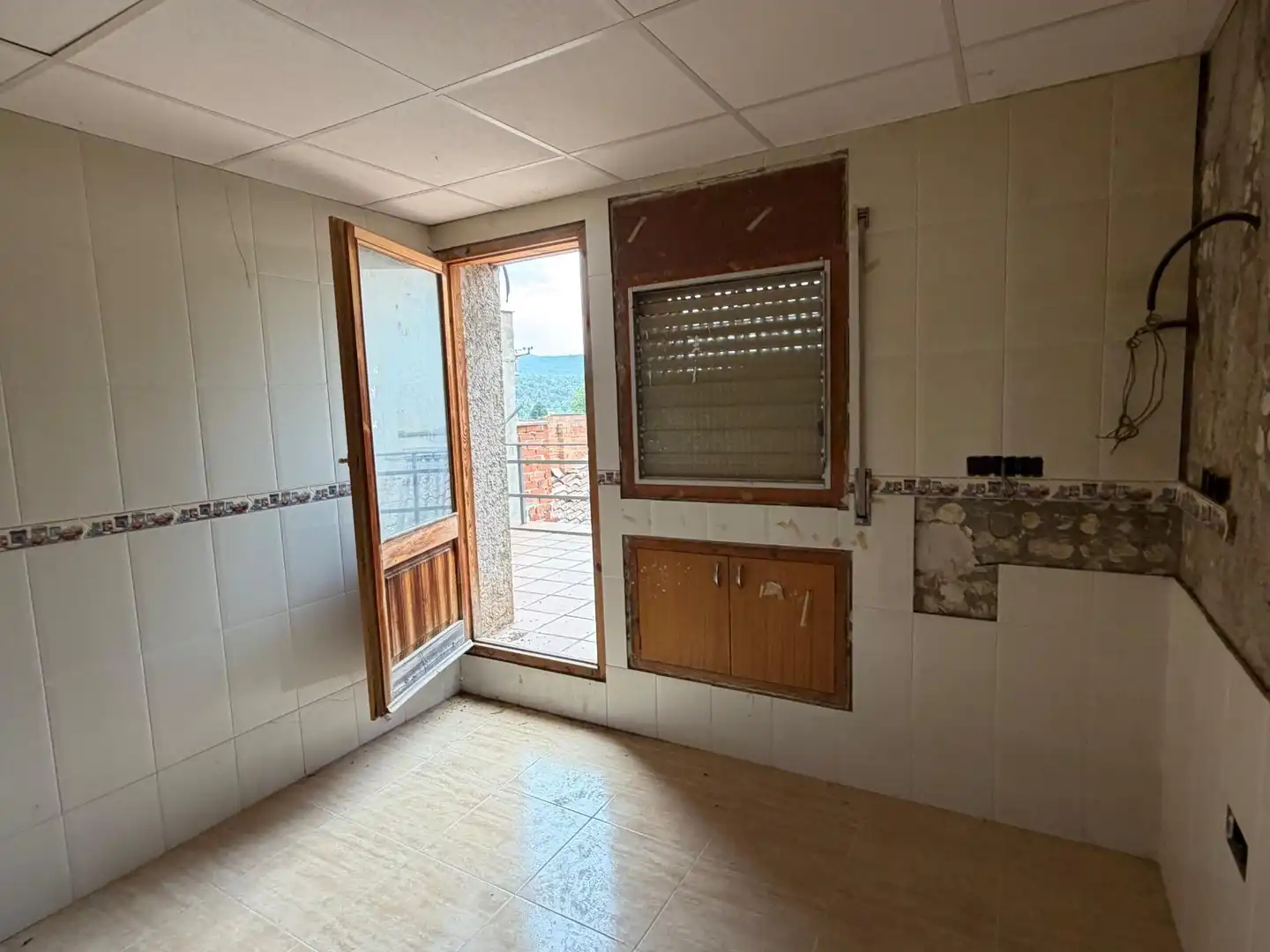 Cocina de Casa o chalet en venta en Sant Martí de Tous con Balcón