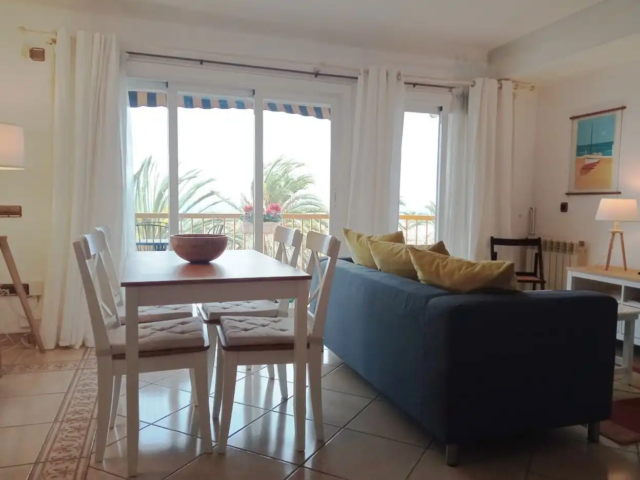 Esszimmer von Wohnung zur Miete in Mataró mit Heizung, Terrasse und Möbliert