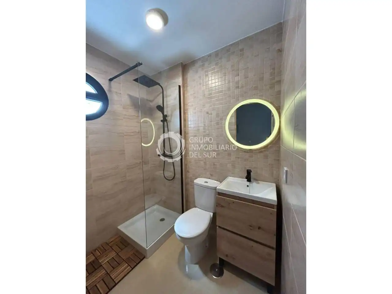 Baño de Casa o chalet en venta en Paterna de Rivera con Aire acondicionado, Calefacción y Terraza