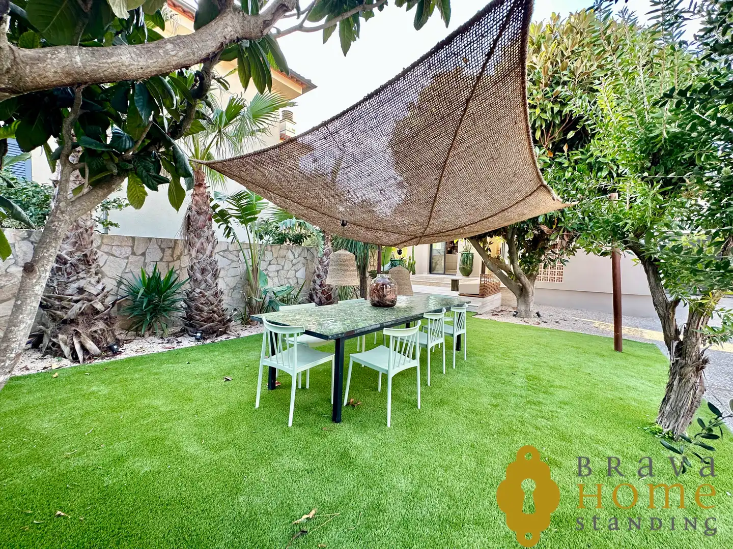 Terraza de Casa o chalet en venta en Empuriabrava con Aire acondicionado, Jardín privado y Terraza