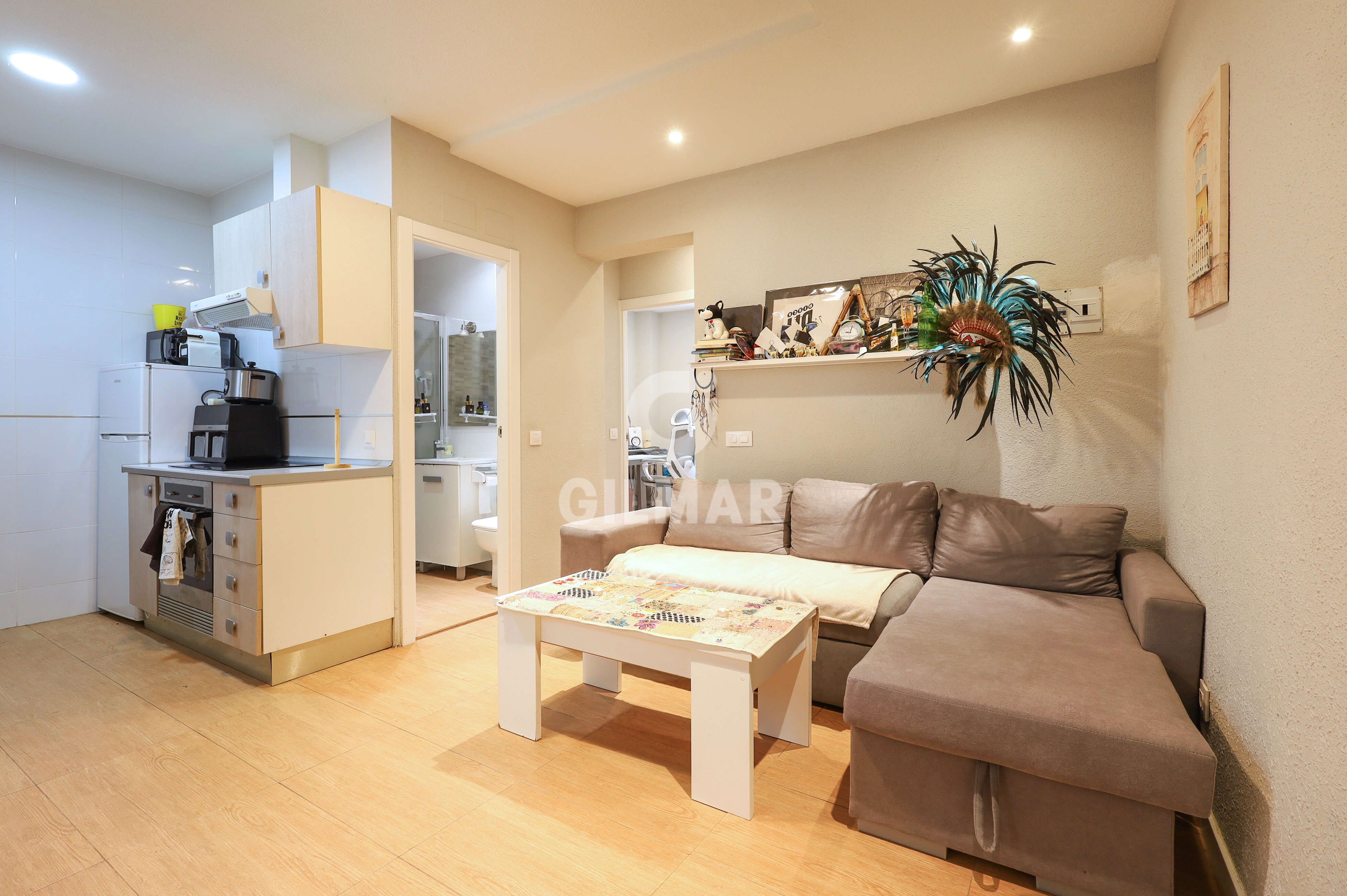 Sala de estar de Piso en venta en  Madrid Capital con Calefacción