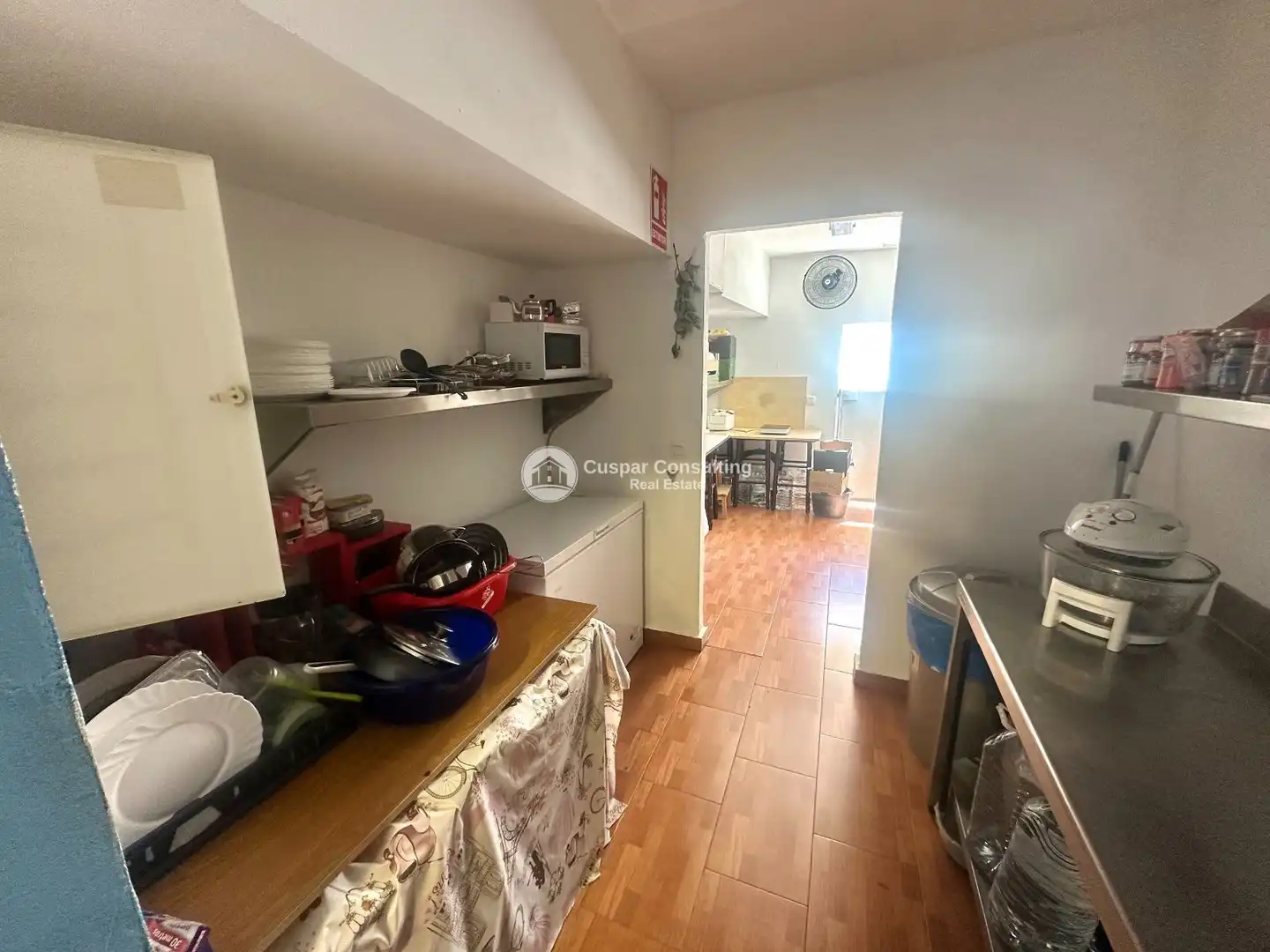 Cuina de Local en venda en San Javier amb Aire condicionat i Moblat